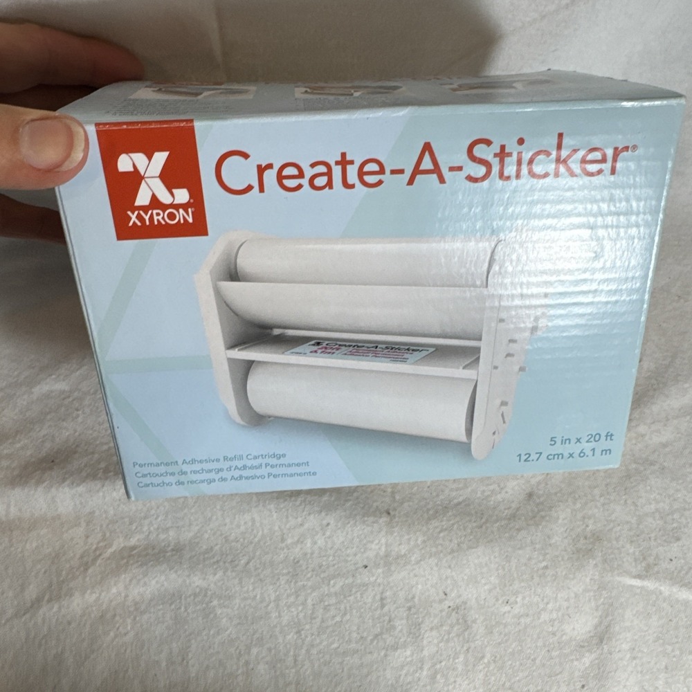 Xyron Create-Sticker 5" Sticker Label Maker Machine & Permanent Adhesive Refill - Picture 5 of 5